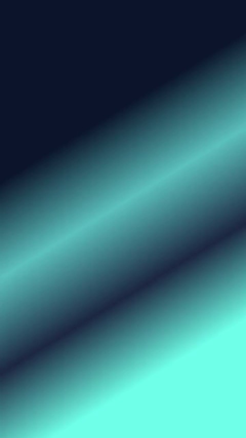A slow teal color animation with a soft tone