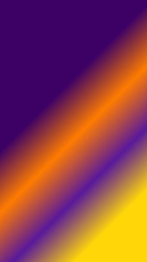 A slow purple and orange color animation, silent