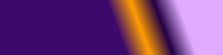 Very wide purple and orange panorama